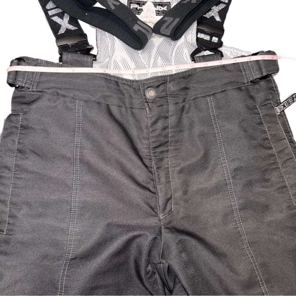 Phenix Snow Pants XL Ski Snowboard Black Suspenders Performance Winter Sports